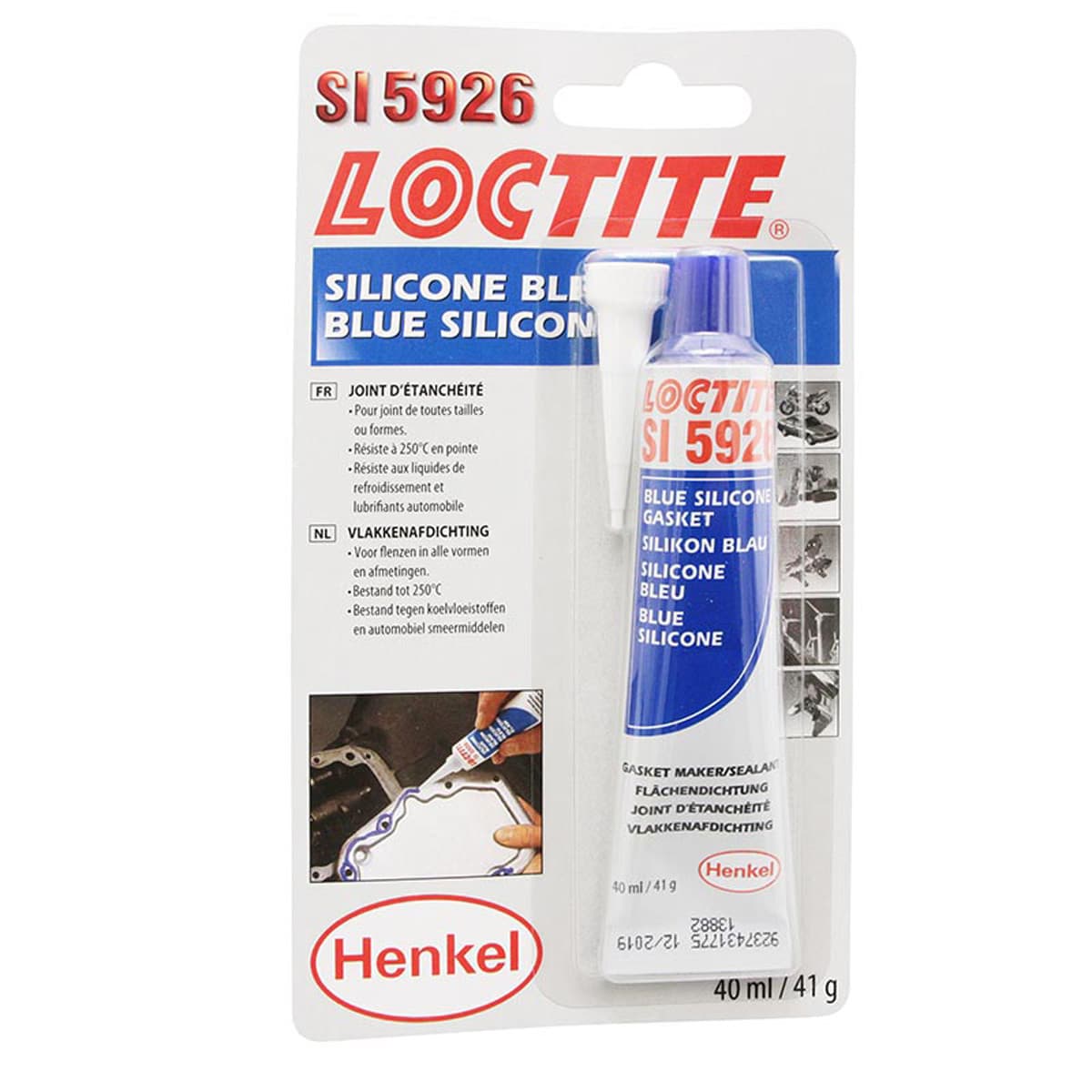 Loctite - Pate À Joint - Loctite Si5926 Silicone Flexible Bleu 40ml