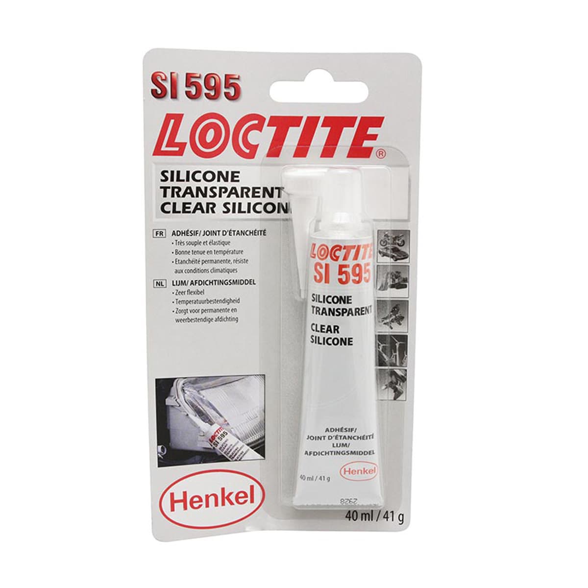 Loctite - Pate À Joint - Loctite Si595 Silicone Transparent 40ml