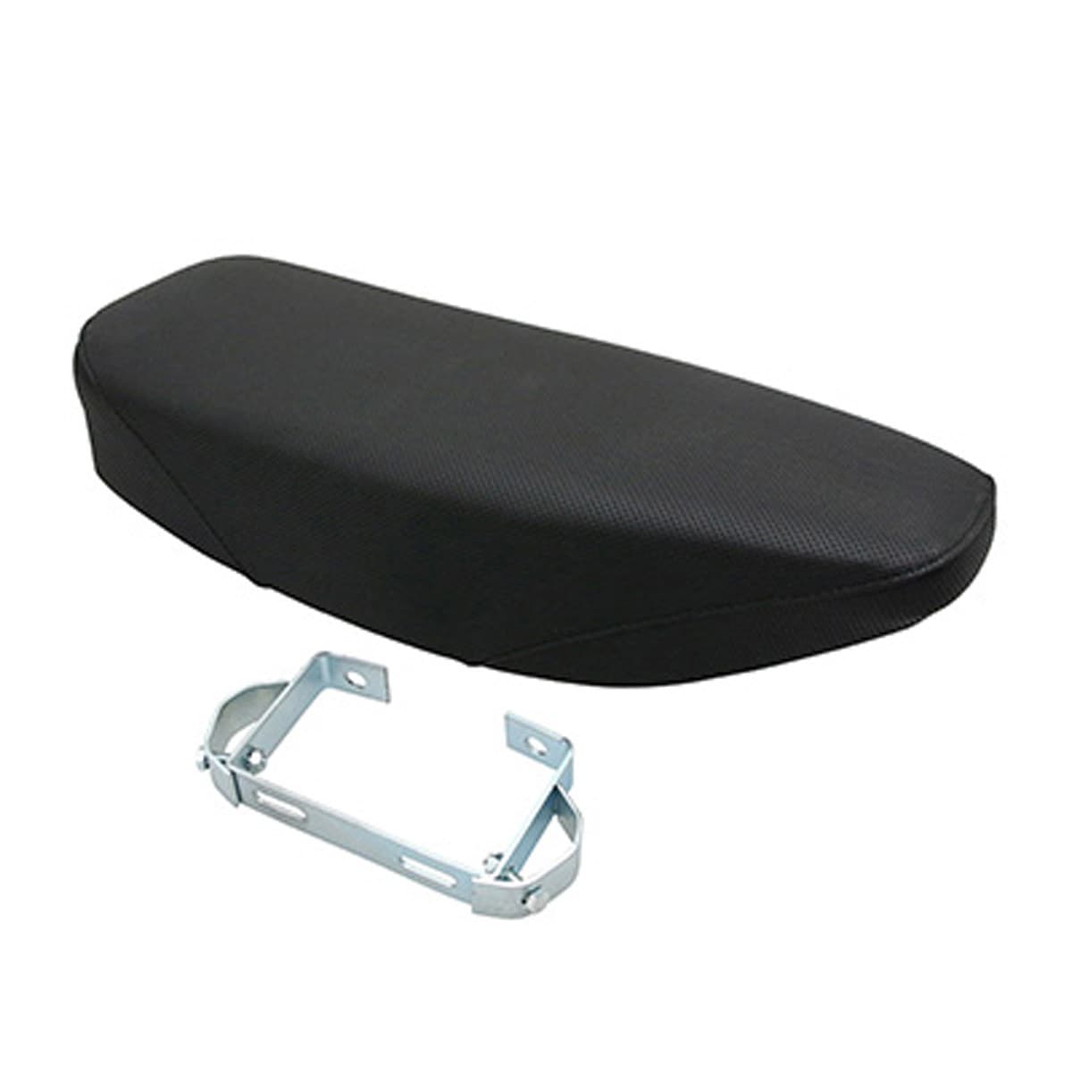 Adaptable - Selle Biplace Cyclo - Noir Dessus Antidérapant
