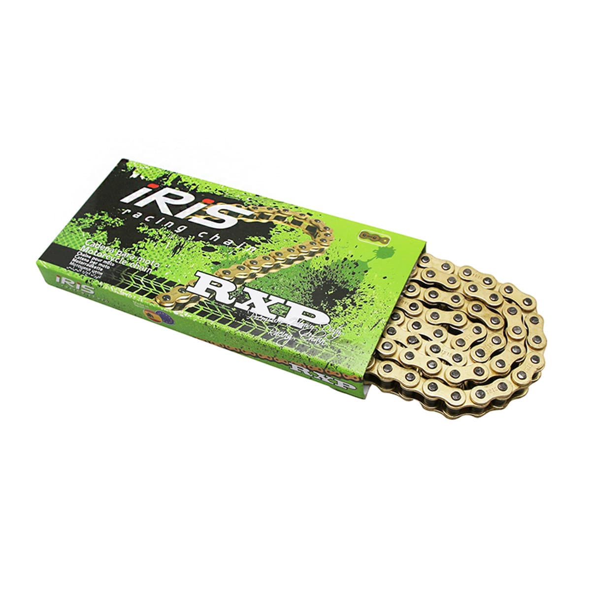 Iris - Chaîne 428 - 134 Maillons - Iris Rxp Renforcé Or