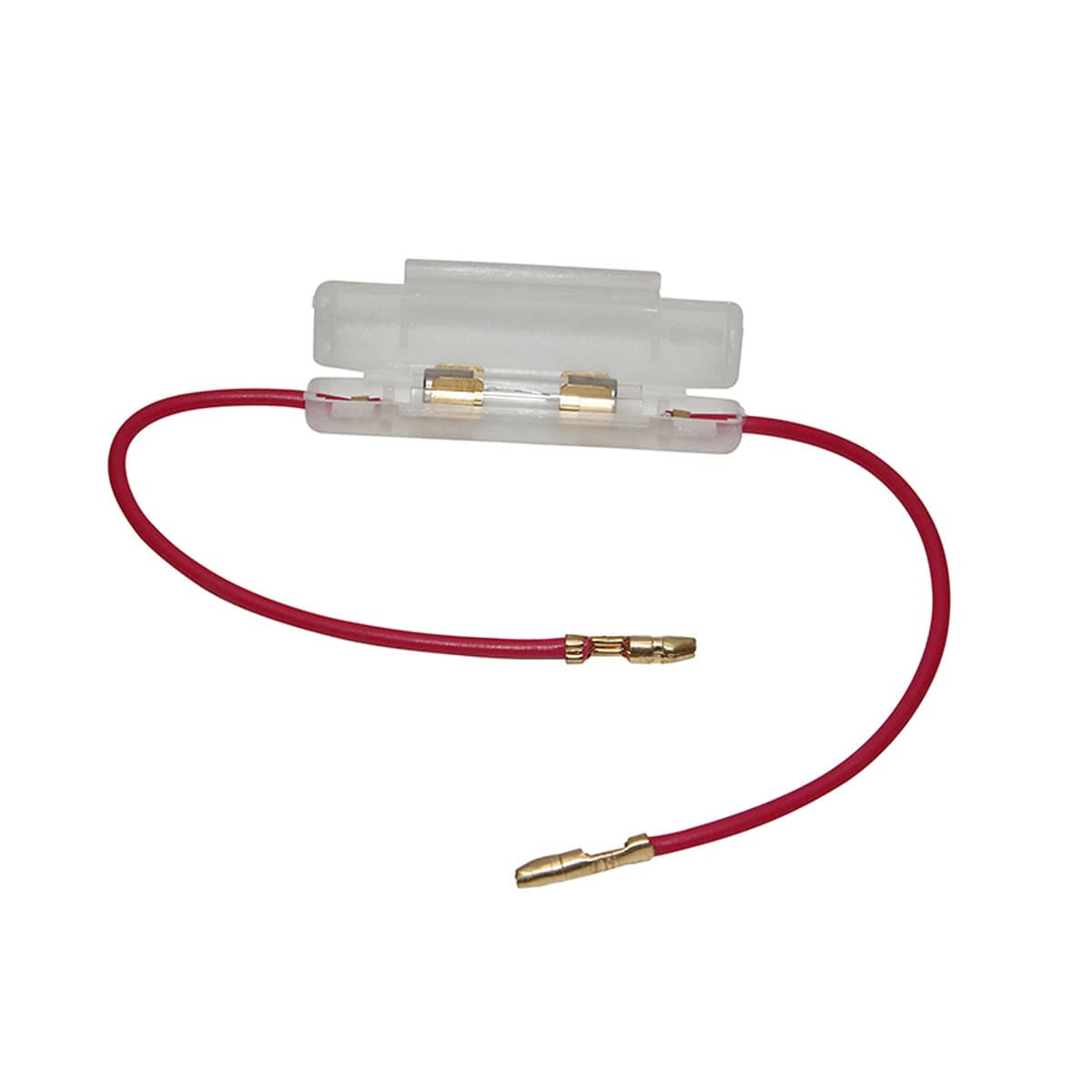 Adaptable - Porte Fusible Verre Rond - 15a