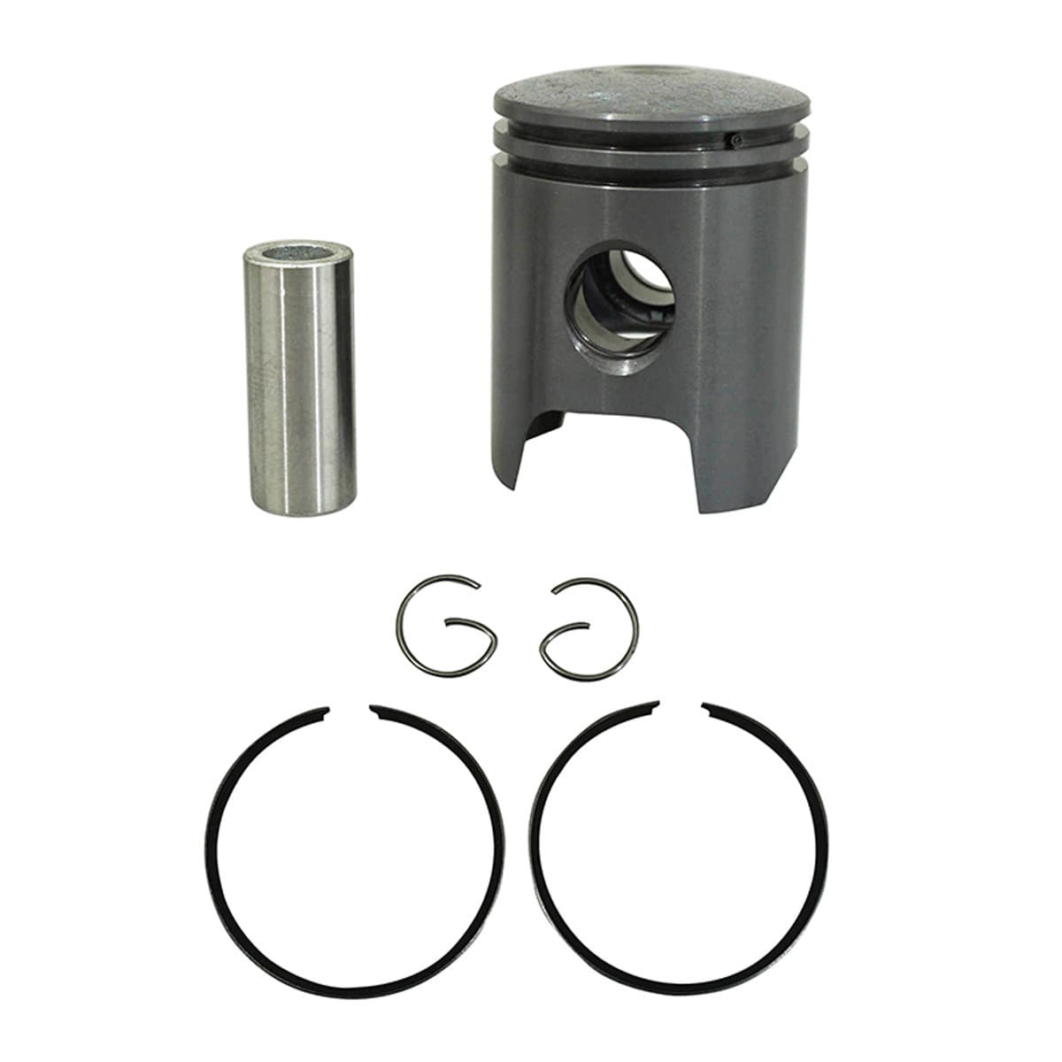 Adaptable - Piston 38.97mm Mbk 51 Ac / Lc Graphité