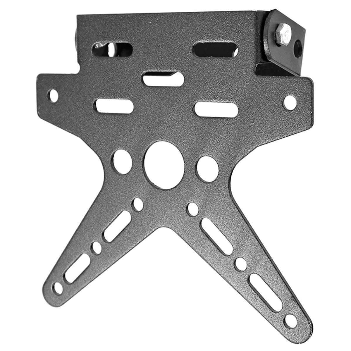 Adaptable - Support Plaque Immatriculation Universel - Noir