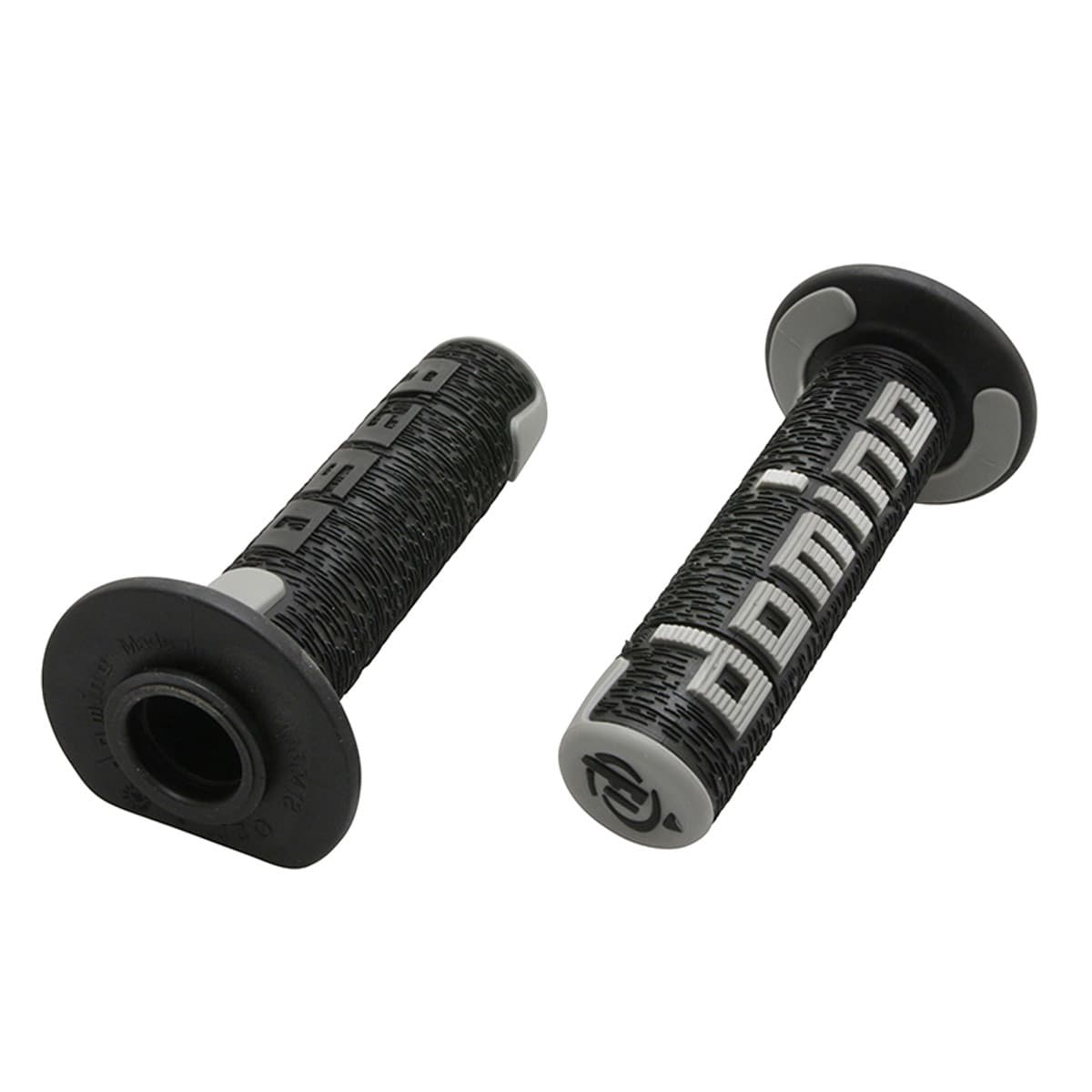 Domino - Poignées De Guidon - Domino Off Road A360 Noir / Bleu / Gris / Jaune / Orange / Vert Noir / Gris
