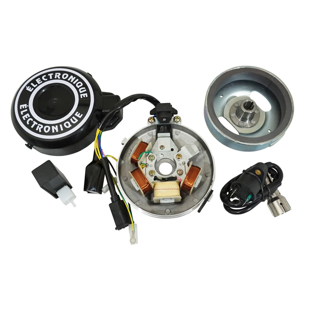 Adaptable - Allumage Peugeot 103 Sp Mvl 12v - Electronique Gros Cône Pour Origine À Rupteur