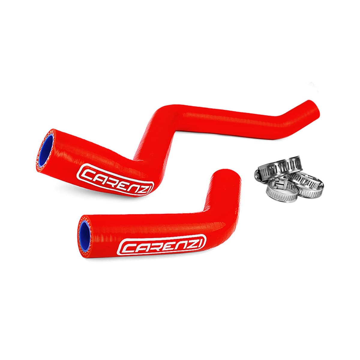 Carenzi - Kit Durites Refroidissement Derbi E3 E4 - Carenzi Rouge