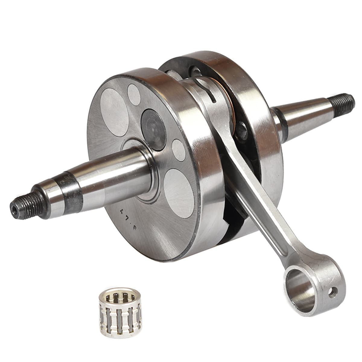 Mvt - Vilebrequin Derbi E3 E4 - Mvt Sc Service Course / Course 47.6mm Bielle Cnc Axe 13mm