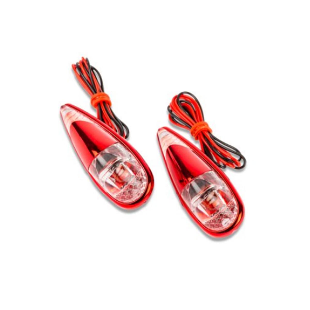 Adaptable - Goutte D'eau Fender Transparent / Rouge