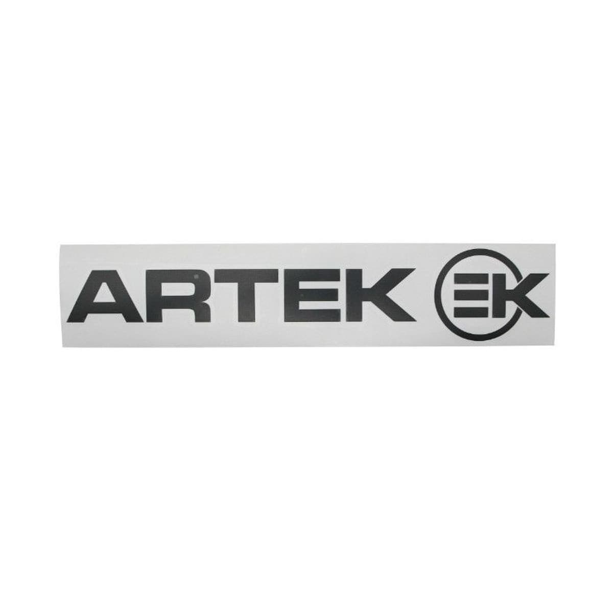 Artek - Autocollant / Sticker - Artek Ek Noir 390 X 90mm