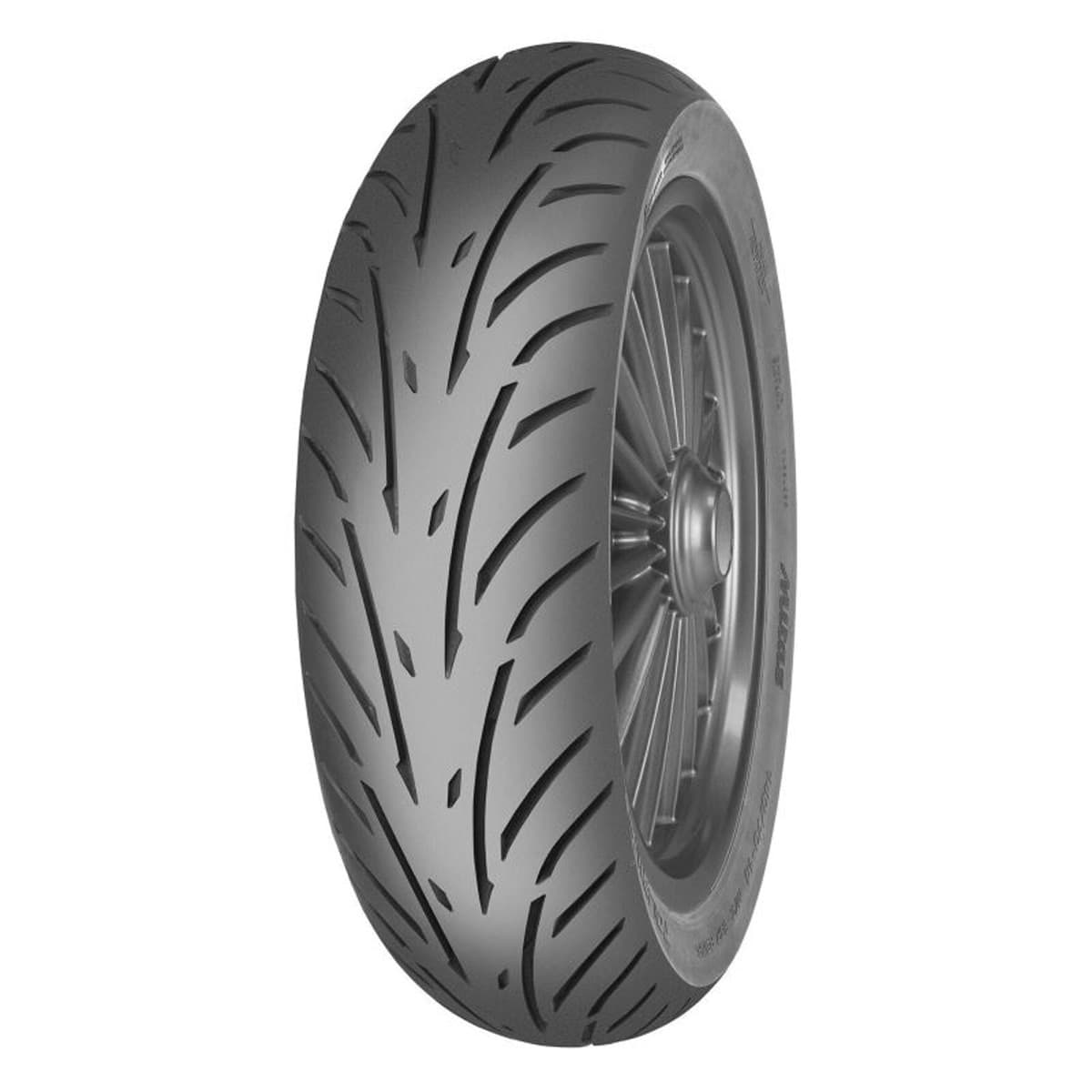Mitas - Pneu 12 Pouces 120/70-12 - Mitas Touring Force-sc Tl 51l Front / Rear
