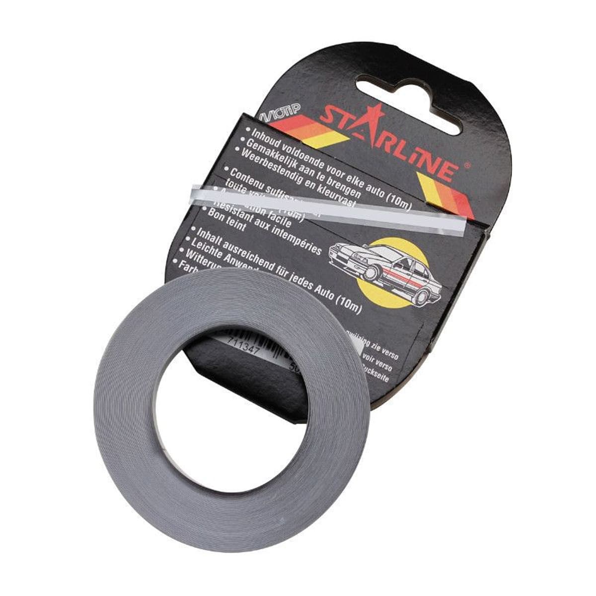 Motip - Liseret / Sticker Jante - 3mm Argent Motip Solidline