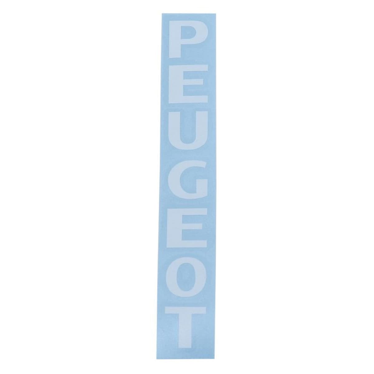 Adaptable - Autocollant / Sticker Fourche Peugeot - Transfert Blanc