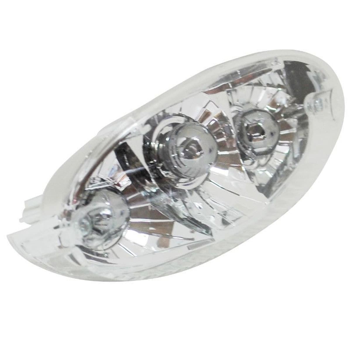 Replay - Feu Arrière Peugeot Ludix - Millenium Transparent Ampoules Miroir