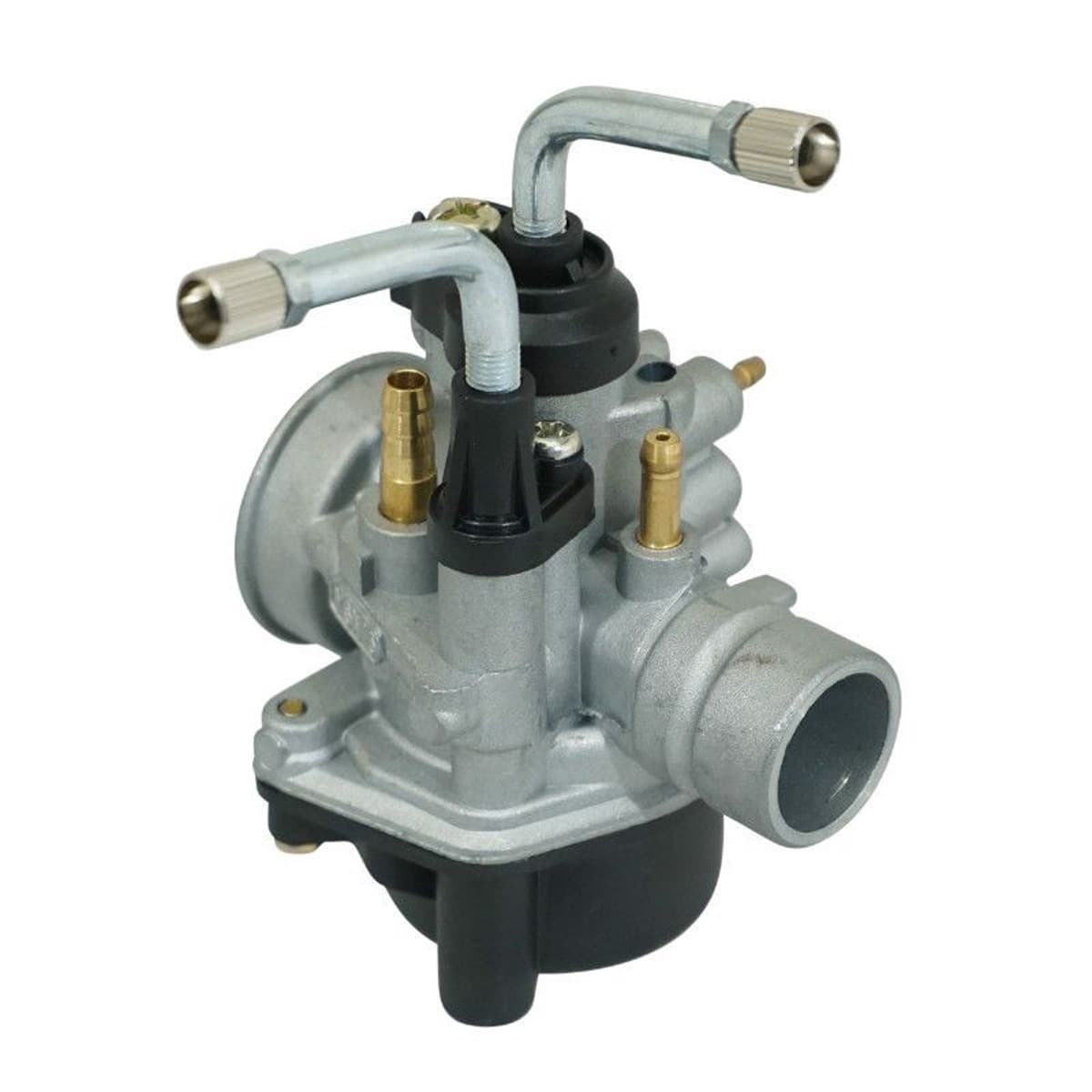 Adaptable - Carburateur 16mm - Premium Type Phbn Sortie Gaz Coudée / Starter À Câble / Dépression / Graissage Séparé