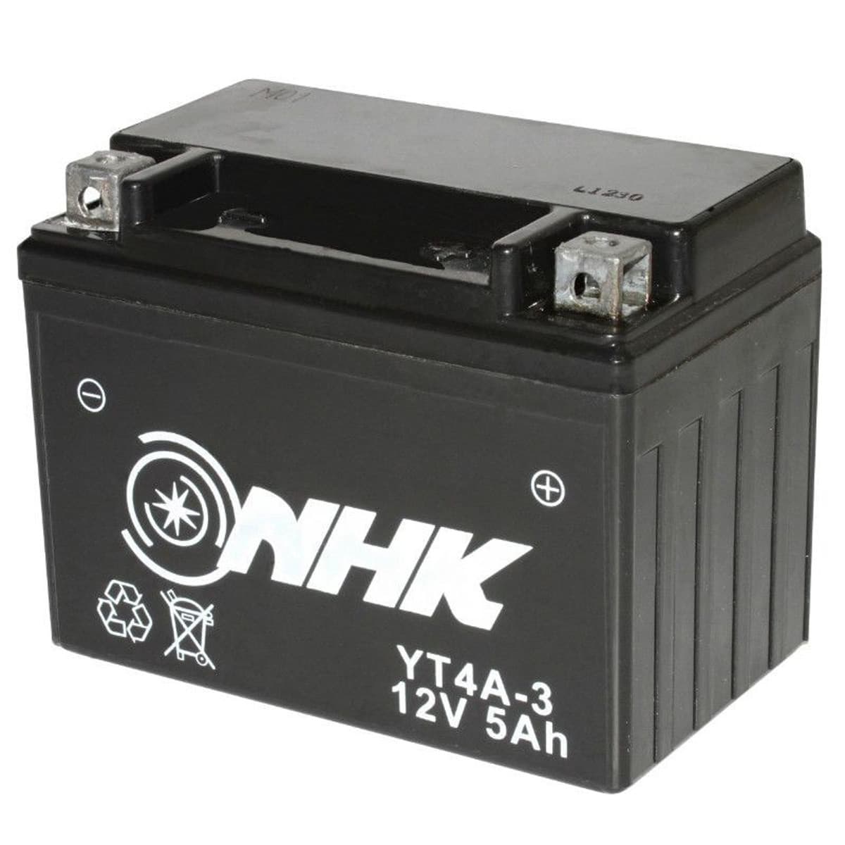 Nhk - Batterie 12v 5 Ah Nt4a-3 / Yt4a-3 - Nhk Fa Prêt À L'emploi / Sans Entretien +d