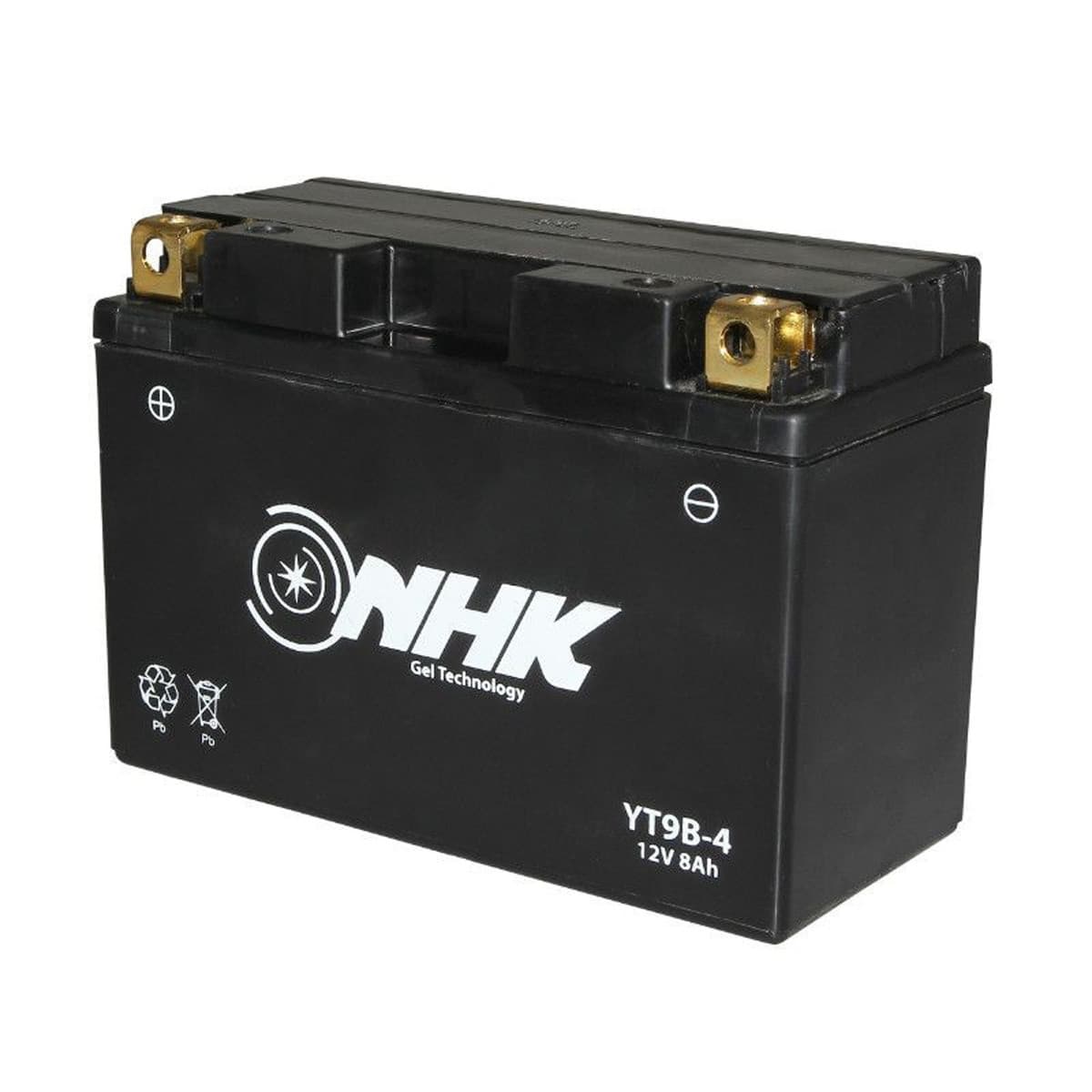 Nhk - Batterie 12v 8 Ah Nt9b-4 / Yt9b-4 - Nhk Fa Prêt À L'emploi / Sans Entretien +g