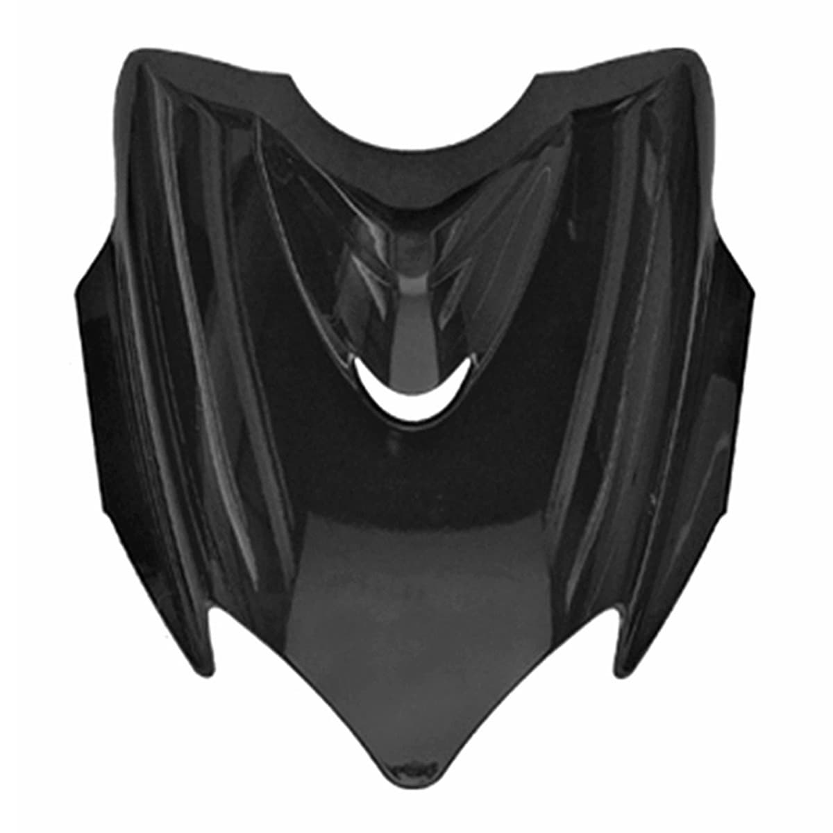 Tnt - Face Avant Mbk Mach G Yamaha Jog R - Blanc / Noir Brillant Tnt Noir Métal