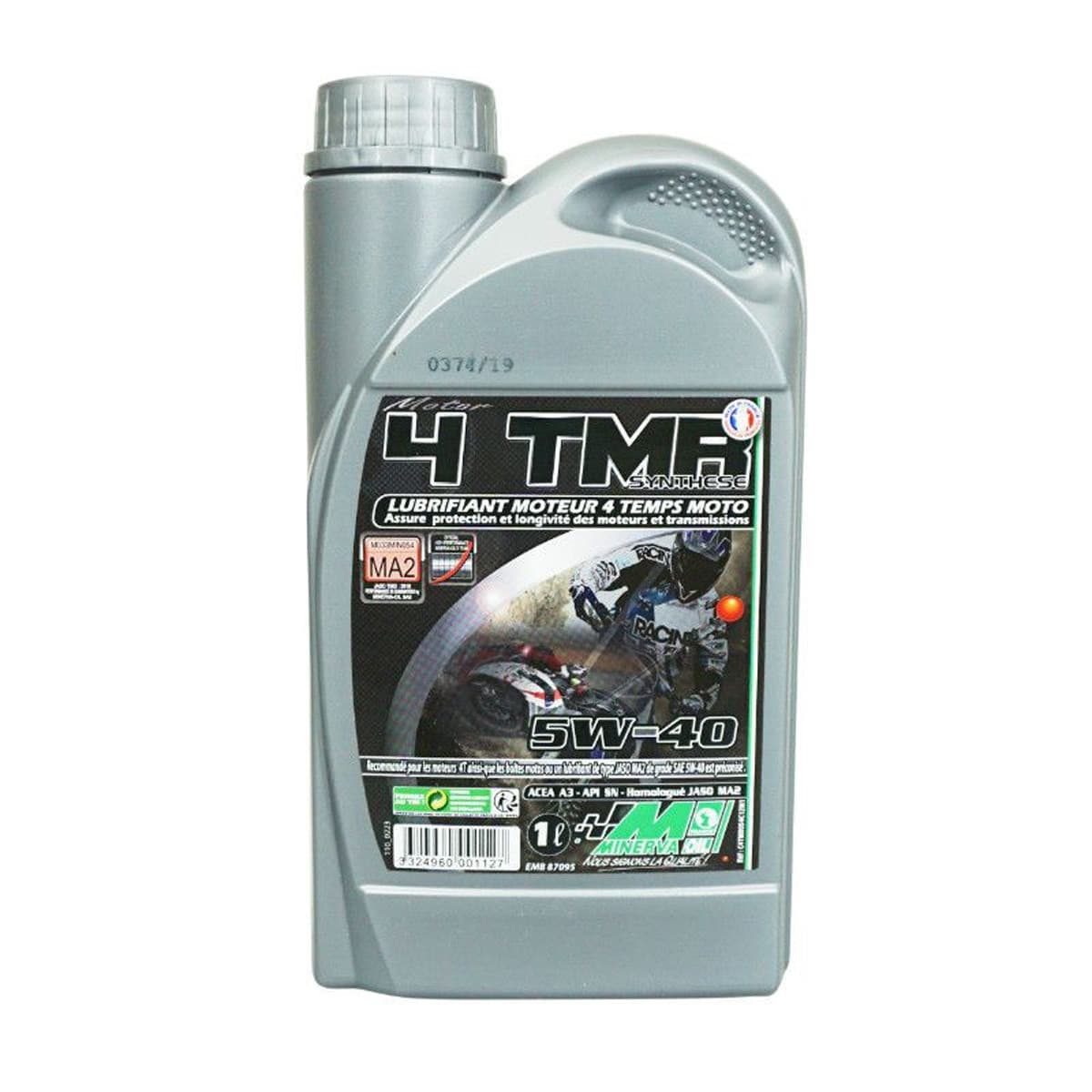 Minerva Oil - Huile Moteur 4t - 5w40 Tmr Minerva Oil 1l