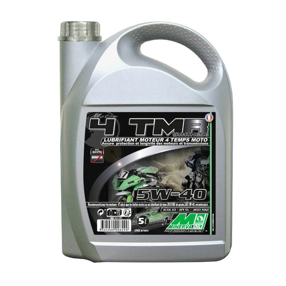 Minerva Oil - Huile Moteur 4t - 5w40 Tmr Minerva Oil 5l