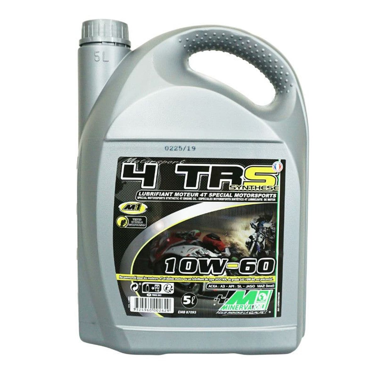 Minerva Oil - Huile Moteur 4t - 10w60 Trs Minerva Oil 5l