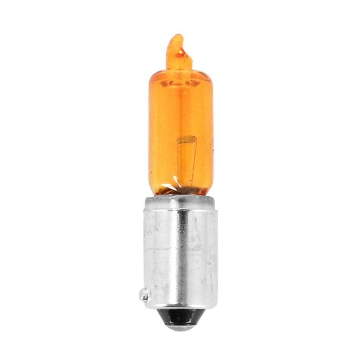 Adaptable - Ampoule Halogène 12v 21w H21w Bax9s - Mini Longue Orange Ergots Décalés