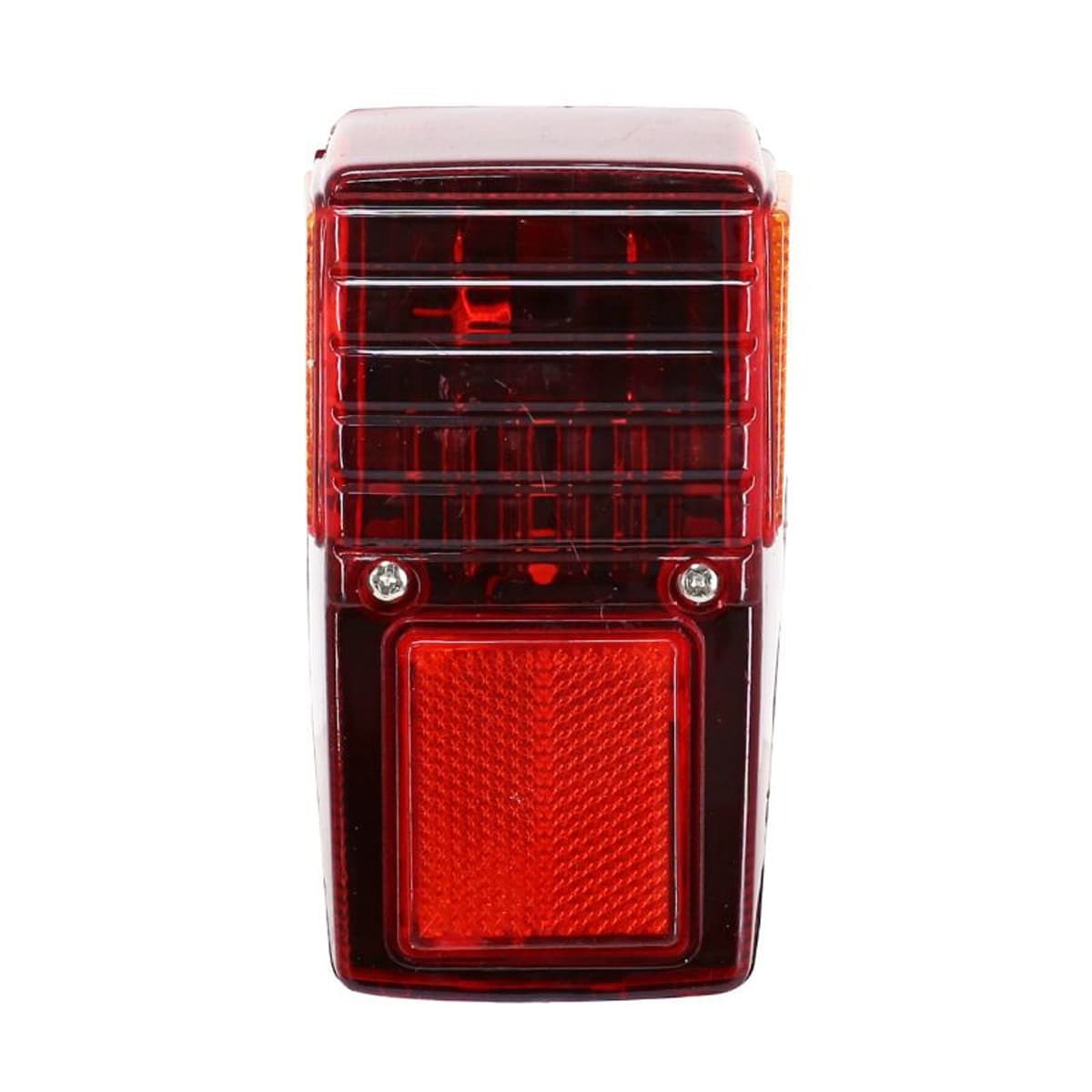Adaptable - Feu Arrière Peugeot 103 Mvl / Vogue - Lumière / Stop - Noir / Rouge Avec Catadioptre