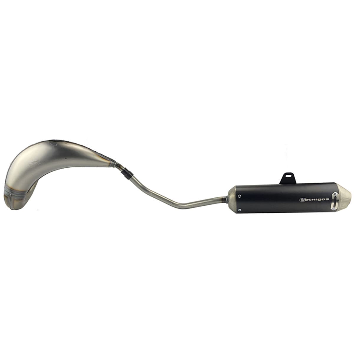 Tecnigas - Pot Passage Haut Gauche Derbi Senda 50cc - E-nox Evo Steel Tecnigas