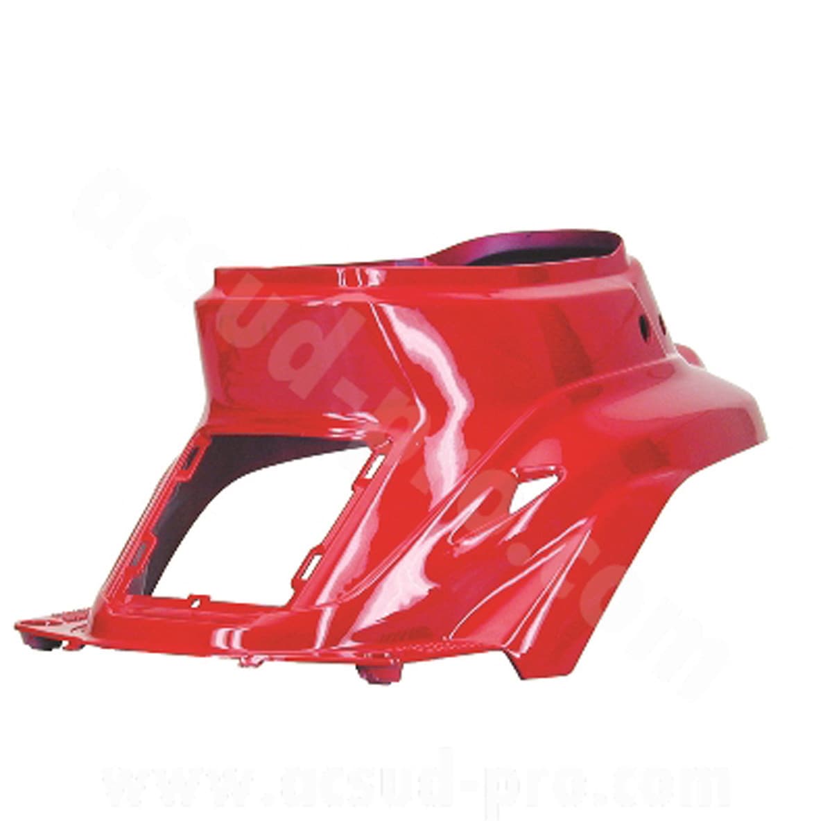 Adaptable - Coque Arrière Mbk Booster Yamaha Bw's Avant 2004 - Tnt Blanc / Bleu / Rouge Rouge