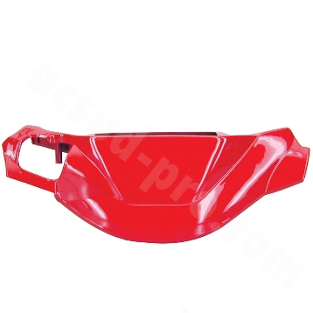 Adaptable - Couvre Guidon Mbk Booster Yamaha Bw's Avant 2004 - Blanc / Bleu / Noir / Rouge Rouge