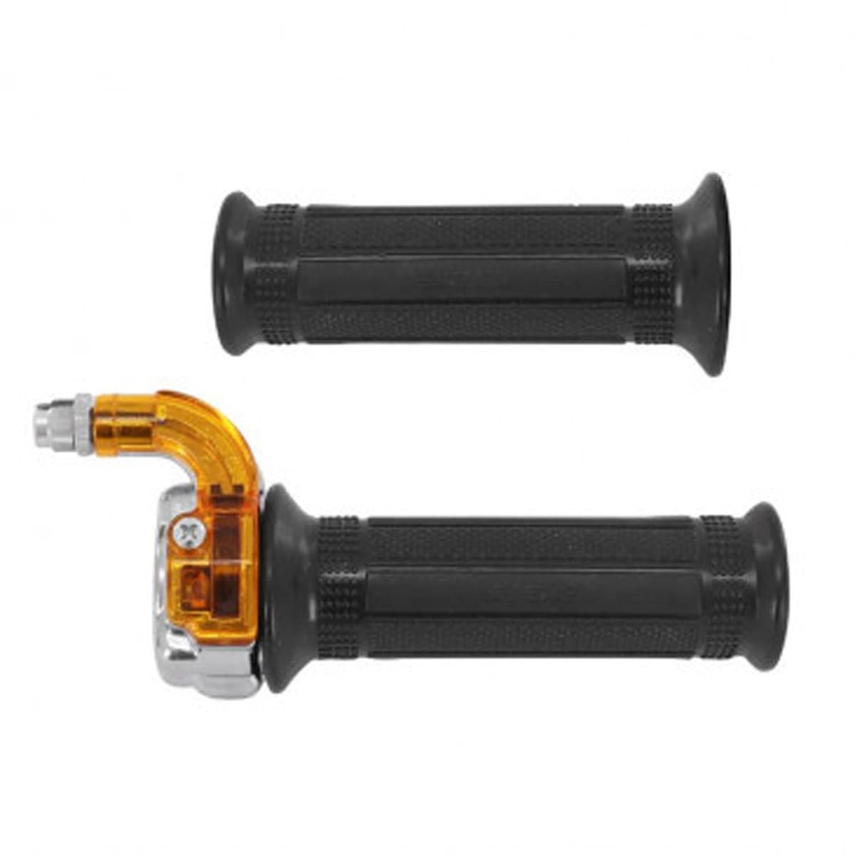 Adaptable - Poignée Gaz Tirage 90° - Mini Targa M88 Métal Chromé