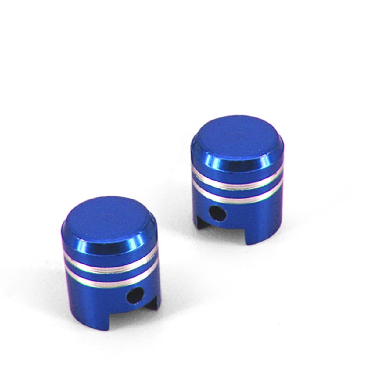 Adaptable - Bouchon De Valve Piston - Bleu