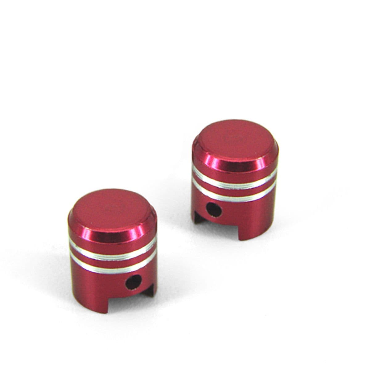 Adaptable - Bouchon De Valve Piston - Rouge