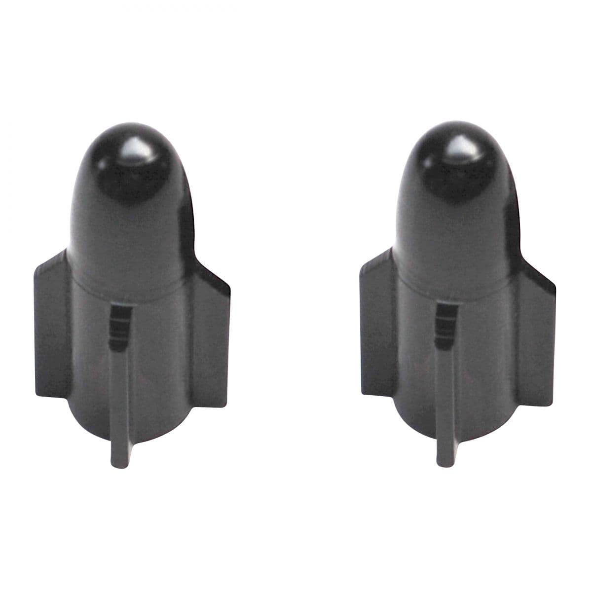 Adaptable - Bouchon De Valve Rocket - Noir