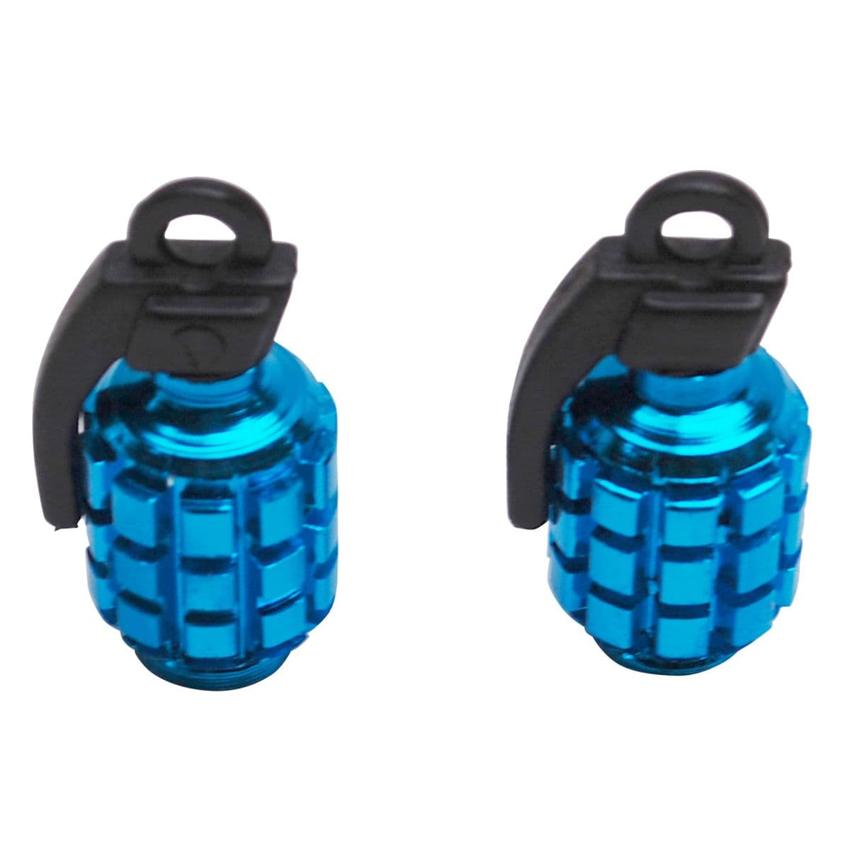 Adaptable - Bouchon De Valve Grenade - Bleu