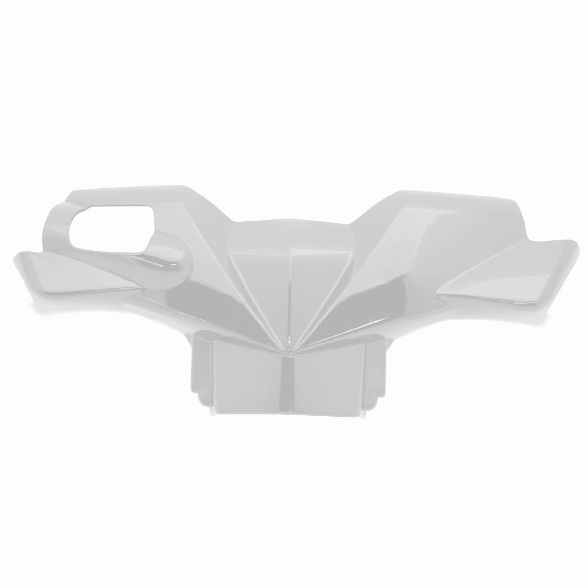 Adaptable - Couvre Guidon Peugeot Ludix - Blanc / Noir Brillant Blanc Brillant