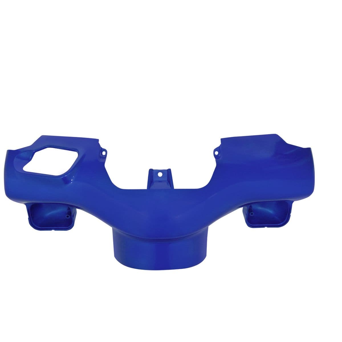Adaptable - Couvre Guidon Peugeot Tkr Trekker - Blanc / Bleu / Noir Bleu Métal