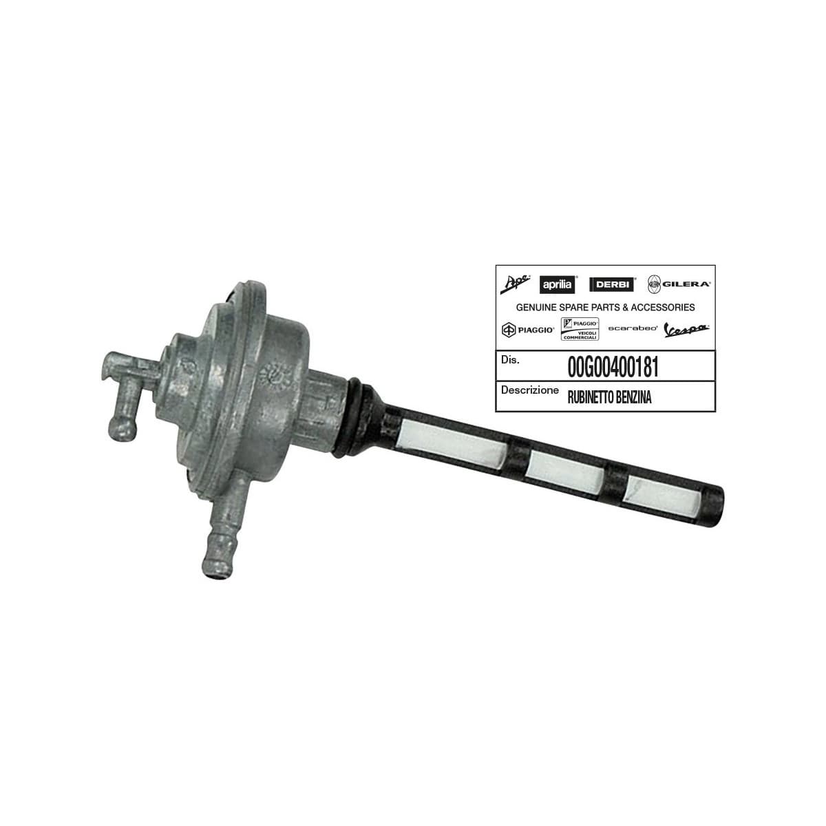 Piaggio - Robinet Essence À Dépression Aprilia Sx Rx Rs4 Derbi Senda Gilera Rcr Smt - Origine Piaggio
