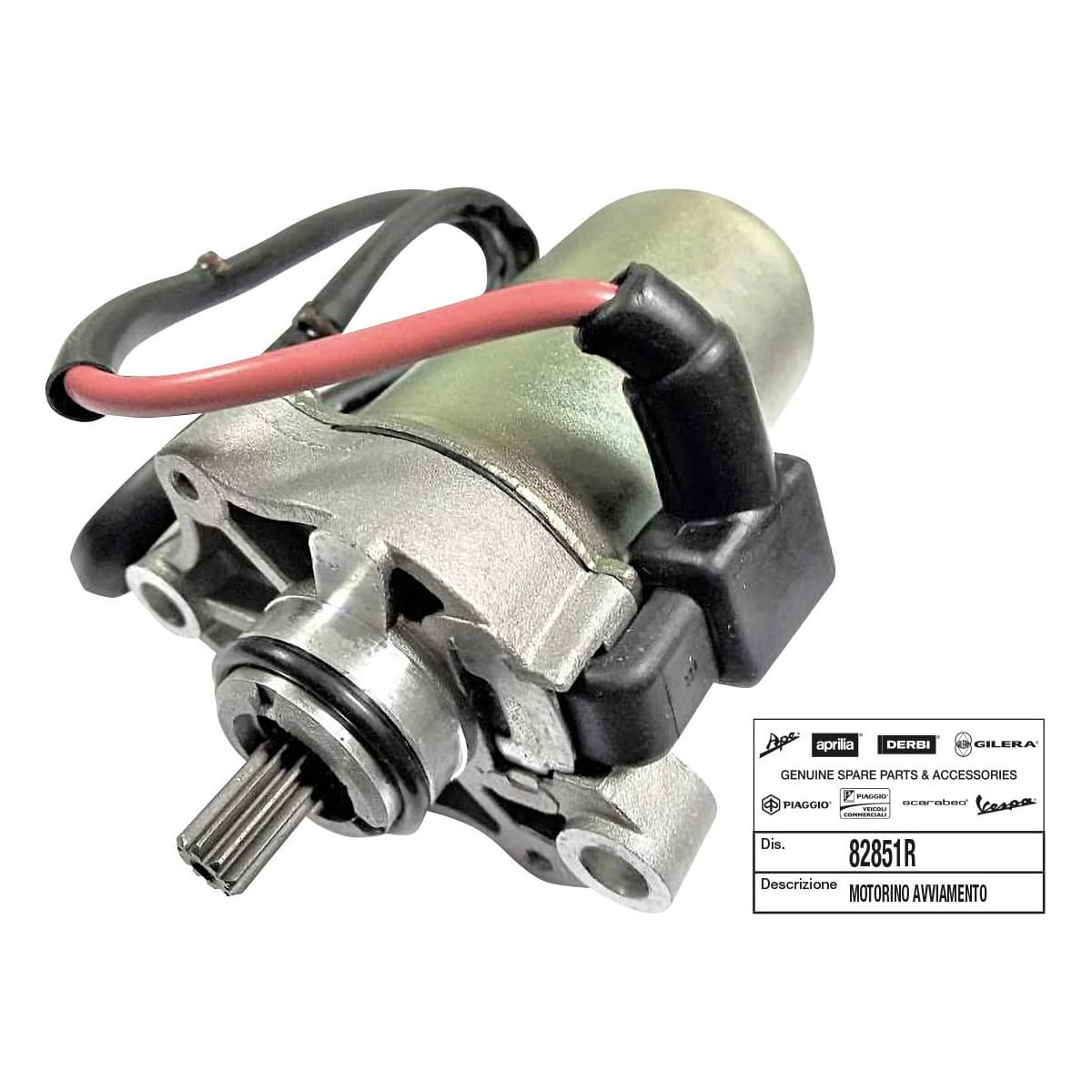 Piaggio - Moteur Demarreur
