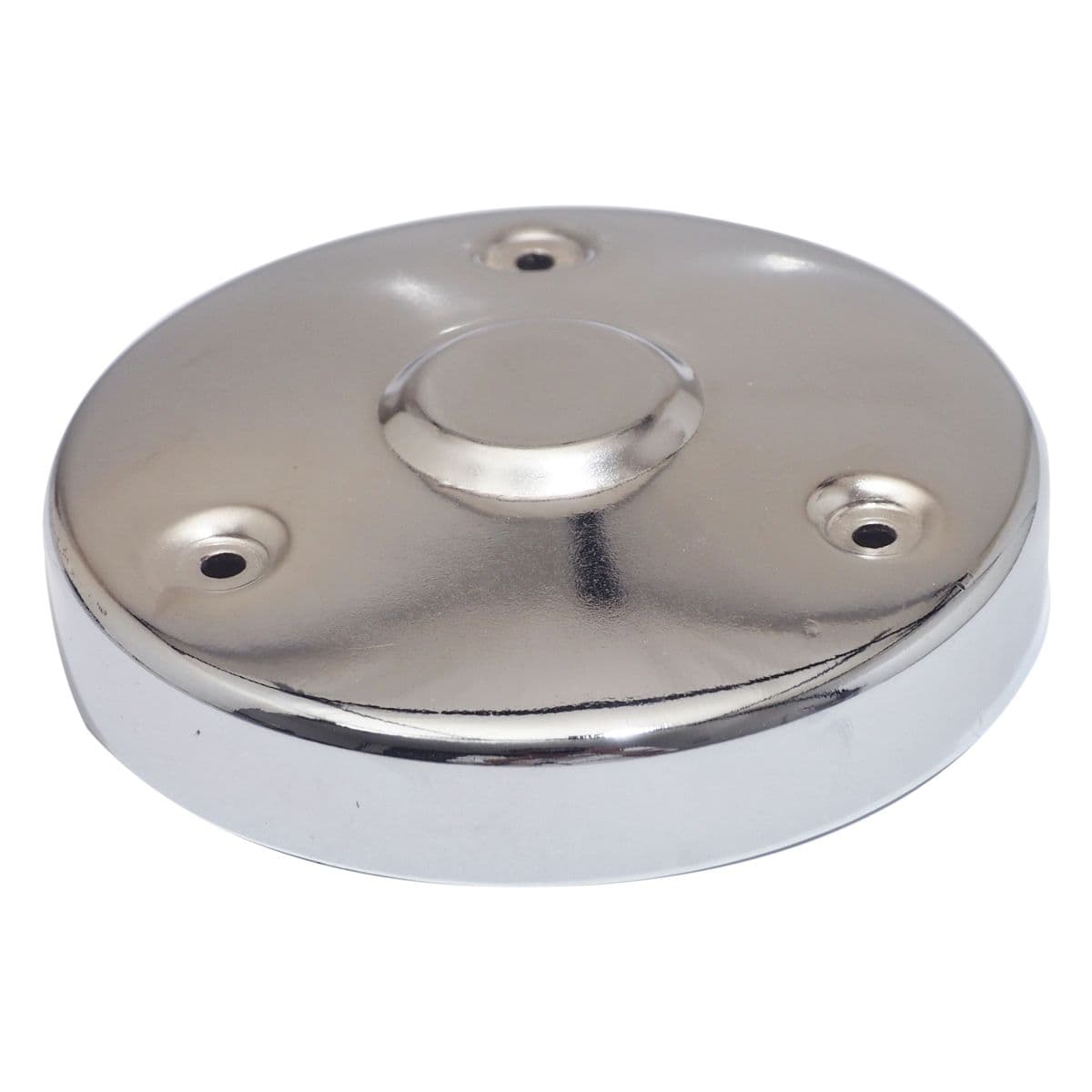 Adaptable - Cache Variateur Peugeot 103 Sp Mvl - 3 Trous Métal Chromé