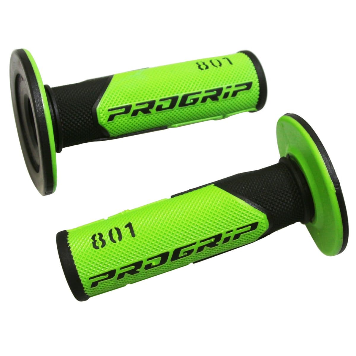 Progrip - Poignées De Guidon - Progrip 801 Off Road Noir / Vert