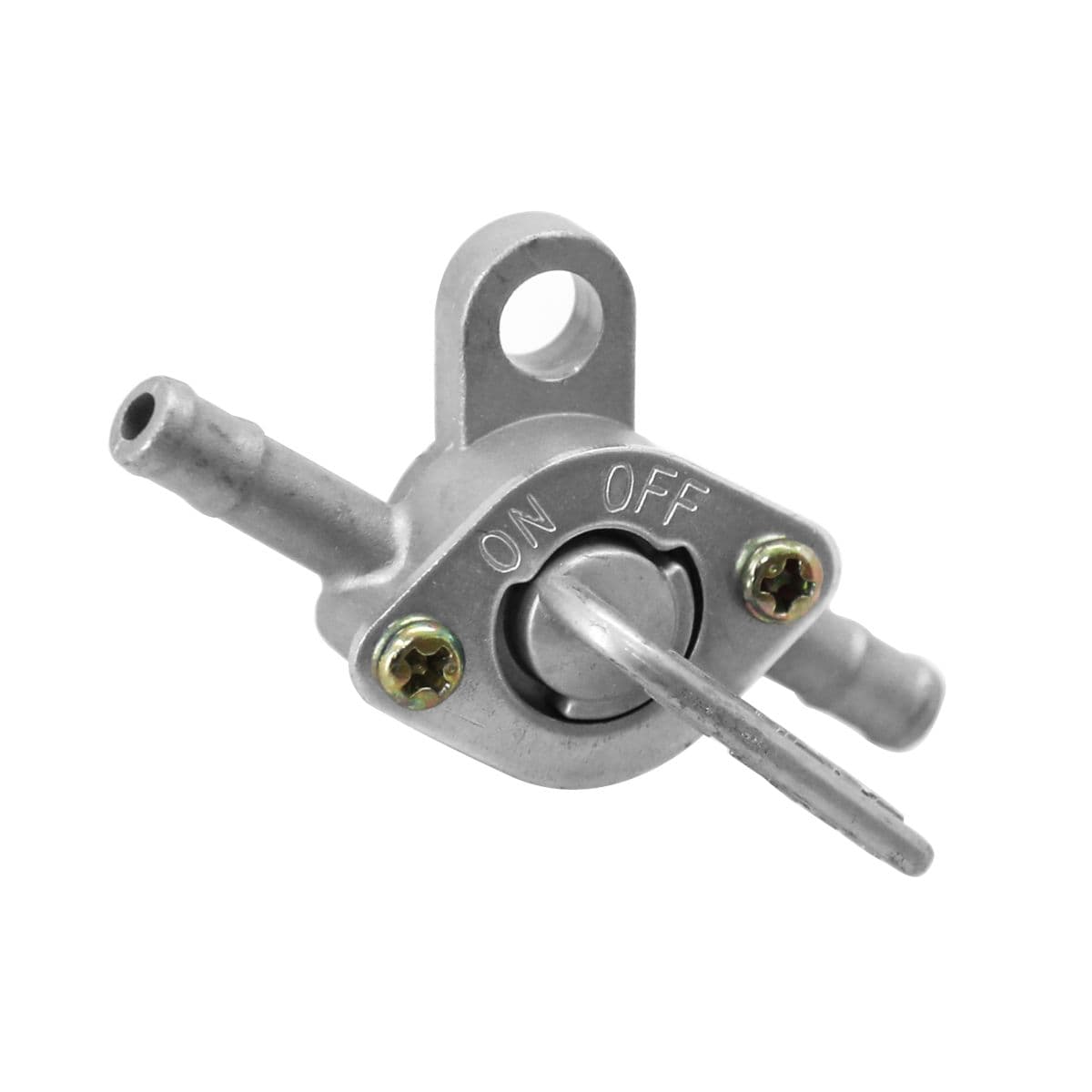 Adaptable - Robinet Essence Universel Avec Patte - Alu  Pour Durite 6mm
