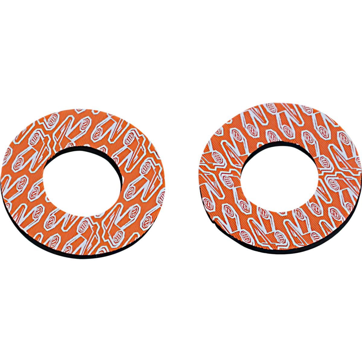 Renthal - Donuts De Poignées De Guidon - Orange / Blanc Renthal