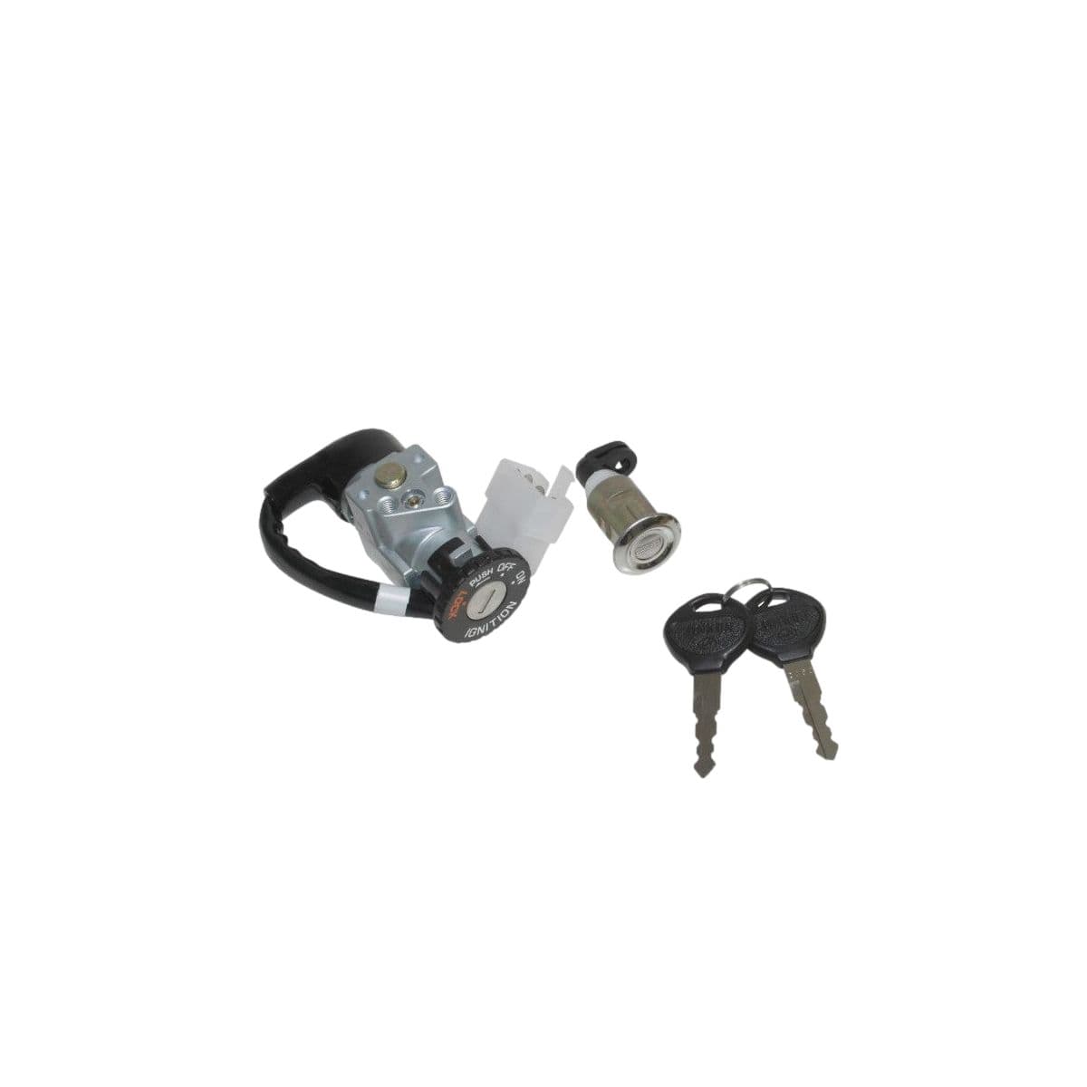 Adaptable - Contacteur À Clé Adaptable Kymco Dink 50 125 5 Fils Avec Serrure De Selle