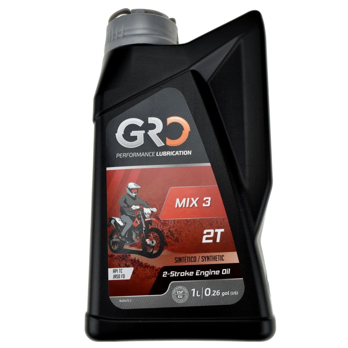 Global Racing Oil - Huile Moteur 2t - Global Racing Oil Universal Minérale 1l Pré-mix