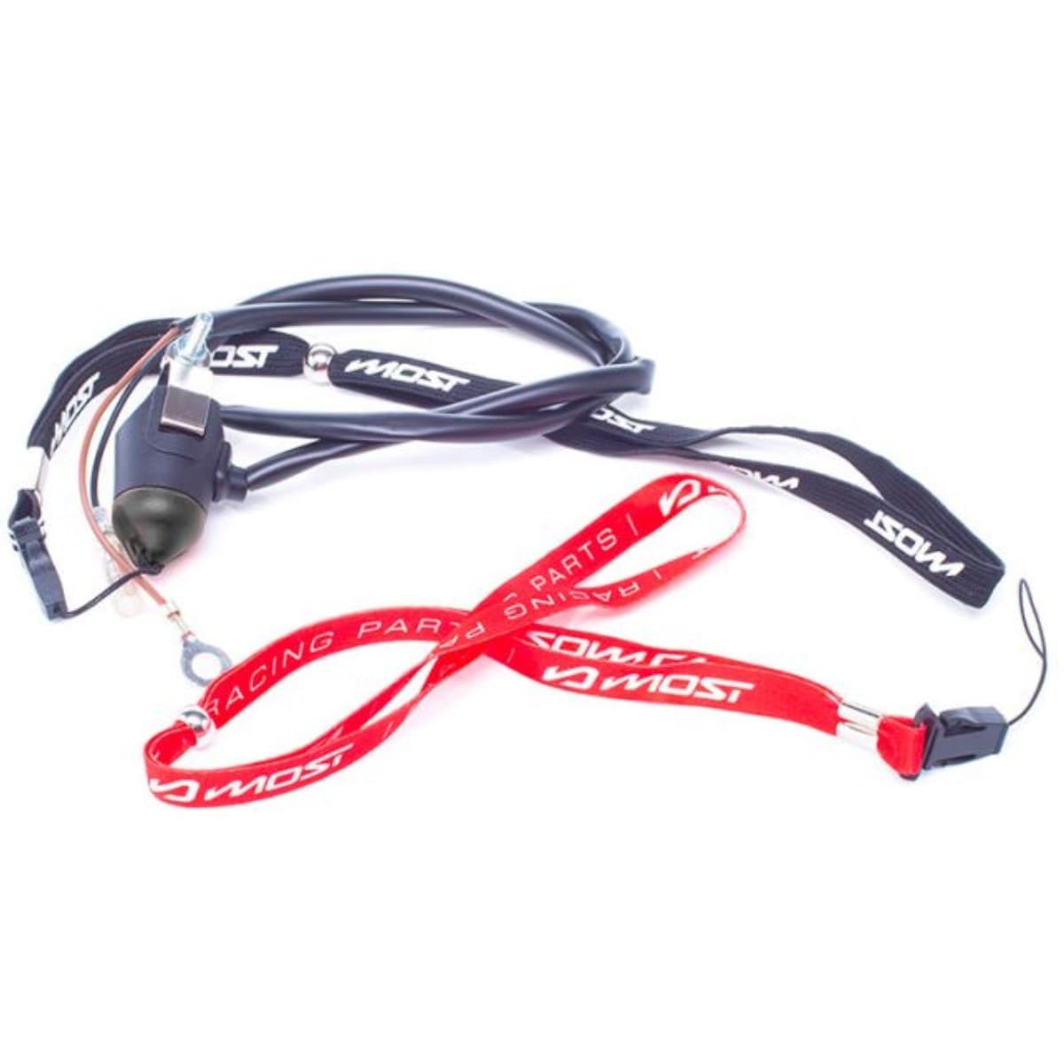 Most - Coupe Circuit Most Capuchon Noir Lanière Noir Et Rouge