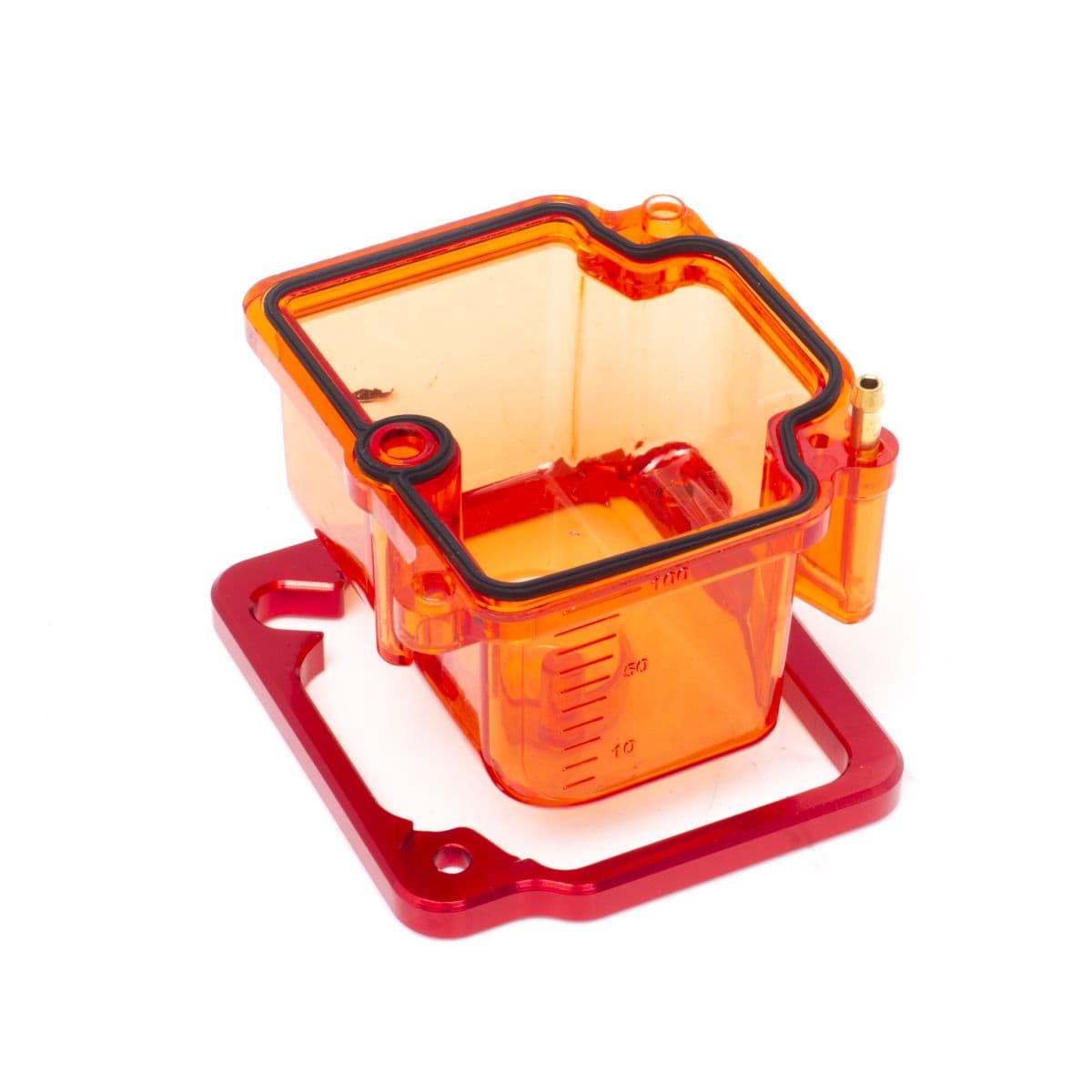 Terzo - Cuve De Carburateur Pwk 19-30mm Transparent Rouge - Terzo