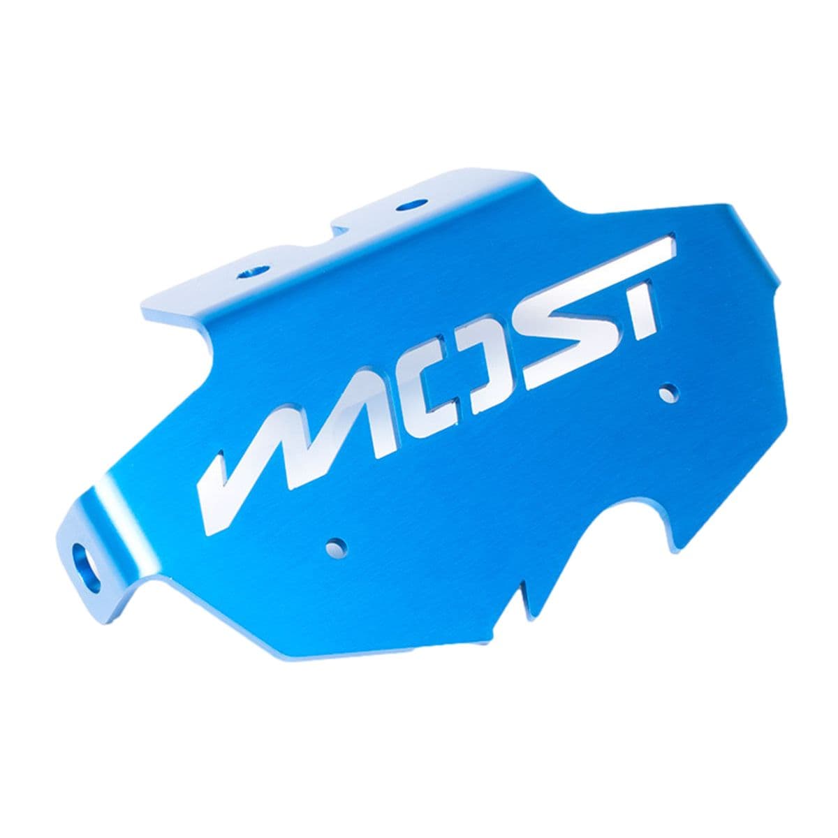 Most - Support De Plaque D'immatriculation Beta Long Bleu