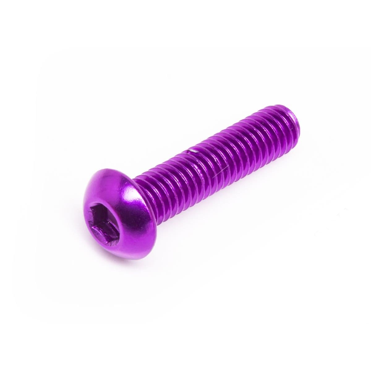 Most - Vis M6x25 Most Tête Bombée Aluminium Violet