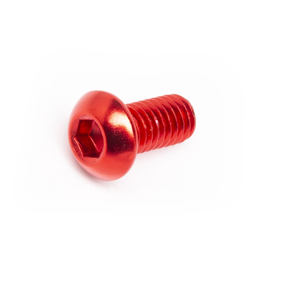Most - Vis M6x12 Most Tête Bombée Aluminium Rouge
