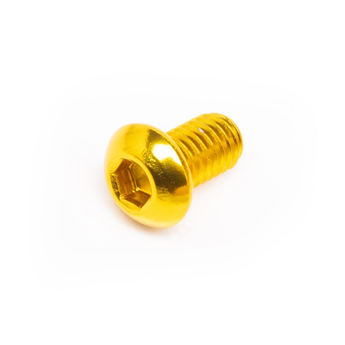 Most - Vis M6x10 Most Tête Bombée Aluminium Or